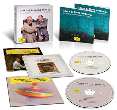Alfons & Aloys Kontarsky: Recordings on Deutsche Grammophon