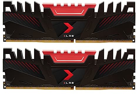 PNY Kit di Memorie RAM DIMM XLR8 Gaming DDR4 3200 MHz 16GB (2x8GB), Rosso
