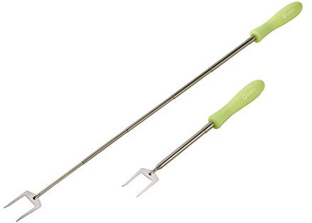 tepro Grillzubehör Teleskop-Spieße 2er-Set, Länge: ca. 33 cm - 82 cm