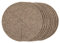 La cordeline ACJN10LE-L10 - Lote de 10 Discos de Lana (30 cm de diámetro), Color Natural