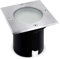 SSC-LUXon MADON LED Bodeneinbaustrahler für Aussen eckig IP67 - mit LED GU10 3W neutralweiß - Bodenstrahler 230V befahrbar & betretbar