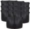 INTIRILIFE 10x Bolsa de plantación de Tejido Polar 38 litros -10 galones- 40 x 30 cm- Maceta con Asas de Transporte para jardín, Invernadero - Maceta Bolsa de plantación Bolsa de plantación
