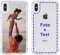 MXCUSTOM Personalisierte Handyhülle für Apple iPhone X/XS 10, Benutzerdefiniert Hülle mit Eigenem Foto Bild Text Individuelle Schutzhülle [Weicher Stoßfänger + Harter Rückseite] (CHT-CR-P1A)