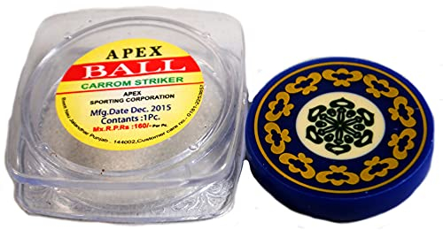Terrapin Trading Ltd Pro Apex Indian Carrom Board Striker Player Pool Ball Stil