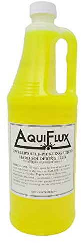 Aquiflux selbstweidende Strömung für kostbare Metalle Gold Silberschmuck und Hartlöten (32 oz.)