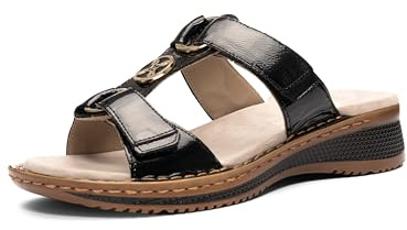ARA Damen Pantolette Hawaii schwarz
