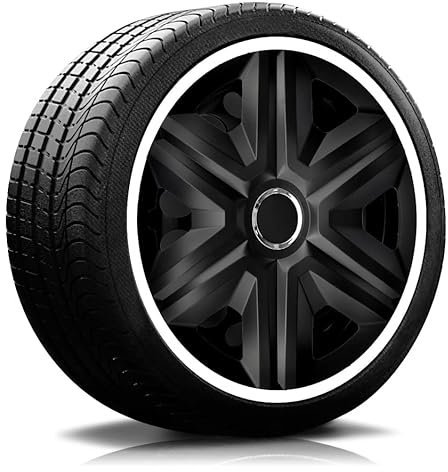 RADKAPPEN-KÖNIG 14 14 Zoll RKK21 LUX Weiss RADBLENDEN RADKAPPEN