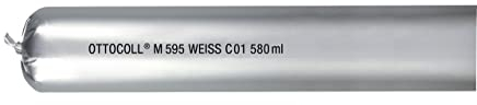 Otto-Chemie M595 Hybrid-Klebstoff für flächige Klebungen 1K-Hybrid-Polymer STP-Klebstoff von Ottocoll für innen und außen (M 595 | 580ml Schlauch)