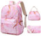 Sunborls Canvas Rucksack Mädchen Schule Büchertasche Bohemia College Rucksack 3 in 1