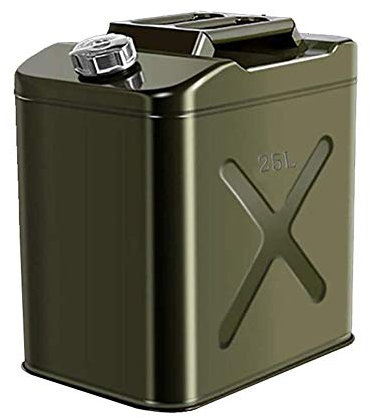 Bidon Essence des Jerrycans Réservoir De Carburant À Gaz, Réservoir D'essence Métal 0L-30L, for L'automobile Et La Moto (Size : 25L)