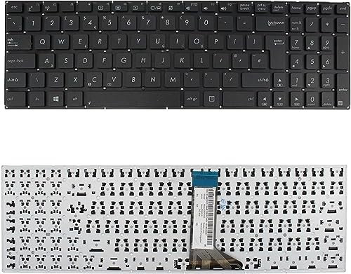 Generic Laptop Replacement Keyboard for ASUS X551, X503M, X554, Y583, F555, W519L, A555, K555L (UK QWERTY Layout) - USB, 104 Keys, Tactile, Ergonomic
