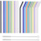 24 Pièces Paille en Verre Coloré, 21.5cm Verre Paille Reutilisable, Colorées Pailles à Boire et 2 Brosses de Nettoyage, Transparentes Pailles Multicolores pour Smoothie Cocktail Juice