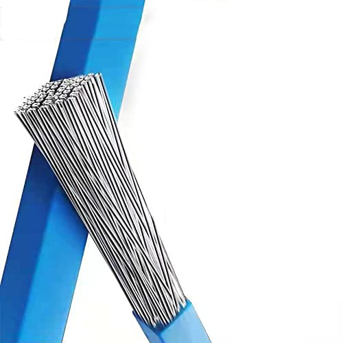 10 pièces baguette de soudage en aluminium, fil de noyau de soudage universel à basse température tige de réparation en aluminium polyvalente, utilisée for le soudage de l'alliage, de l'acier inoxydab