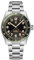 Pagani Design 1784 Montre Homme GMT mécanique Automatique pour Homme avec Bracelet en Acier Inoxydable Mouvement Japon NH34A Verre Saphir Étanche Lumineux Classique Entreprise