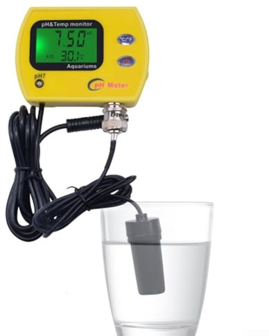 PH Messgerät, Digitaler PH-Tester 0-14 PH, ph Wert Messgerät Digitaler mit LCD, Wasserqualitätstester für Spa oder Labor Schwimmbäder, Pool, Aquarium, Aquarium