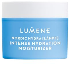 LUMENE Nordic Hydra [LÄHDE] Intensiv feuchtigkeitsspendende Feuchtigkeitscreme | Mit dreifacher Hyaluronsäure zur Hydratisierung trockener Haut |Aufpolsternde Gesichtscreme für alle Hauttypen | 50 ml