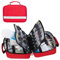 Erste-Hilfe-Set, leere Notfall-Kits, wasserdicht, Brandschutz, verschleißfest, Erste-Hilfe-Tasche, Isolierung, reflektierender Streifen für Reisen, Zuhause, Auto, Wandern, Arbeitsplatz und Outdoor, 18