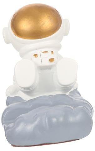UTHCLO Support De Téléphone Portable en Résine pour Astronaute Décoration sur Le Thème De Lespace Gadget De Bureau