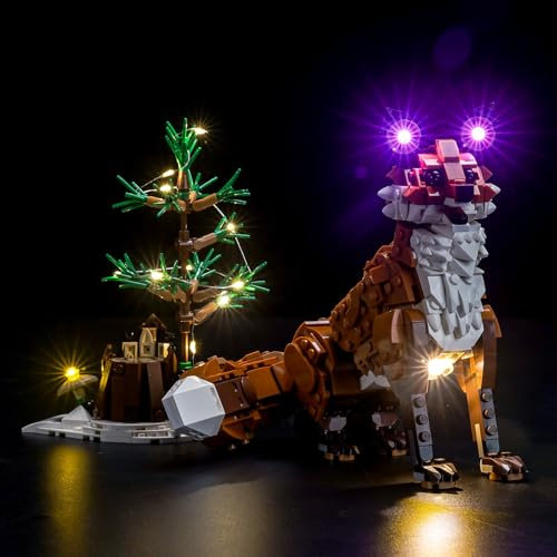Led Licht Set Kompatibel mit Lego 31154 Forest Animals: Red Fox (Kein Modell), Dekorationsbeleuchtungsset Compatible with Creator Waldtiere: Rotfuchs Kreative Spielzeug