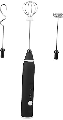 KICHOUSE Electric Frother Handheld Whisk Mixer for Matcha Milk Smoothie Multifunctional Kitchen Tool