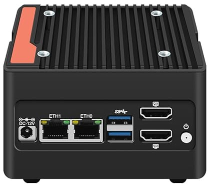 SIENSNET N355 Mini PC 4-Bay NAS Server Pocket Host X86 P6 Lake-N355(Upgraded intelN305) 4M.2 NVMe Expansion Slots, DDR5 4800MHz, Dual 2.5G Network Cards (NO RAM NO SSD)