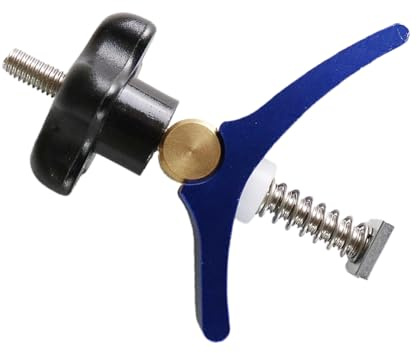 Schraubzwinge – Schnellspannhalterungen, Schraubzwinge für T-Nut für Tischlerei, , Metallbearbeitung, Gravur, Handhabung