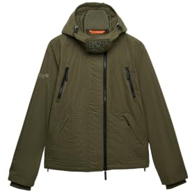 Superdry Herren Microfibre Arctic Windcheater Jacke mit Kapuze