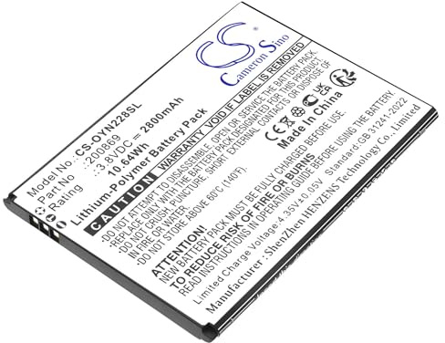 TCTK Akku 2800mAh Kompatibel mit [Olympia] 2286, NEO Ersetzt 200869, NEO