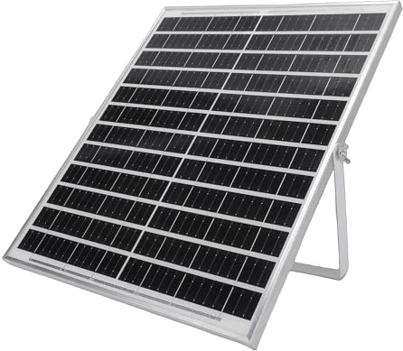Hamwesh Ventilateur solaire pour poulailler, extracteur d'air solaire étanche avec 2 vitesses réglables, 3 modes de démarrage, batterie de 2500 mAh, pour serre, abri extérieur