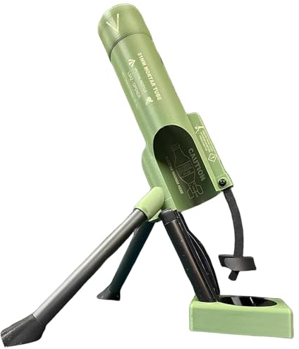 Bier Mörser Bierflaschenöffner im Mörser-Design,Automatischer Kronkorkenauswurf mit Druckmechanismus,Beer Bottle Mortar Bottle Opener witziger (Grün)