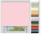 EFIXS Thermorollo Medium - 25 mm Welle - Breiten: 60-240 cm - Höhen bis 240 cm - Hier: 160 cm x 190 cm (Stoffbreite x Höhe) - rosa (062) - Hitzeschutzrollo - Verdunklungsrollo