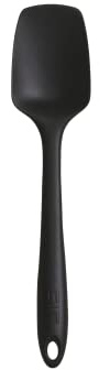 GIR: Get It Right Premium Silicone Ultimate Spoonula, 11, Black,GIRSUU311BLK