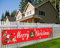 HOWAF Große Frohe Weihnachten Banner für Dekoration Draußen Drinnen, Weihnachten Banner für Weihnachten Garten Wand Haus Tisch Dekoration, für Weihnachten Photo Booth Hintergrund, 9,8 * 1,6 Fuß
