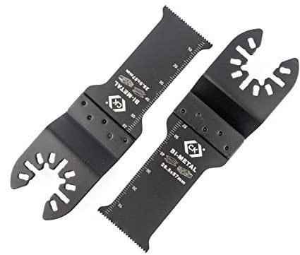 Jeu de 2 lames de scie oscillantes