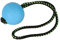 Dingo Bäll BIBI für Training # 70 mit Griff 30 cm Farbe Blau schwimmend Bäll Kautschuk Gummi Apport Spiel mit Hund 17253