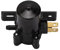 Yctze AWP01 12V Windschutzscheibenwischermotor, Universal-Pumpe für Scheibenwaschanlage, 2 Anschlüsse, Ersatzteile für Auto, LKW, Bus - Windschutzscheiben Wischermotor und Wischerpumpe