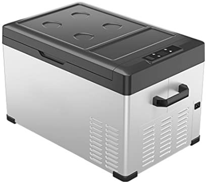 Réfrigérateur de Voiture Congélateur Portable, Congélateur de Voiture pour Le Camping, (-4℉ ~ 68℉) Mini Réfrigérateur pour Voiture avec 12/24V DC et 110/220V AC, Adapté pour Van, Camping,50L