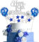 Tortendeko 19 Geburtstag Silber Blau Kuchen Topper Cake Topper 19 Kuchendeko Geburtstag Happy 19 Birthday Kuchen Deko 19 Geburtstag Junge Tortendeko 19 Geburtstag Mädchen 19. Geburtstag Kuchen Deko