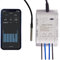 WiFi Temperatura Sensor,Switch Module Monitoring WiFi Controller Smart Home Control Remoto 16A vía Tuya Alexa Google Home medición de la Potencia (TH16+D -S18B20)