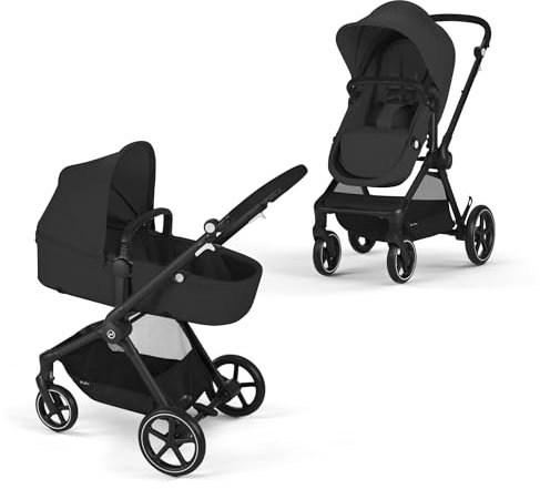 Cybex EOS 2-in-1 Kinderwagen, Moon Black