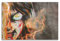 rocas Anime-Poster, Motiv: Eren Attack on Titan, dekoratives Gemälde, Leinwand, Wandposter und Kunstdruck, moderne Familienschlafzimmer-Dekoration, Poster, 20 x 30 cm