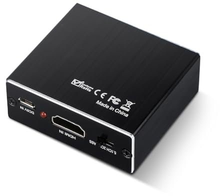 4K HDMI Optical Adapter Audio Splitter Extractorvers SPDIF TOSLINK Optical and Stereo Audio 3.5mm for Blu-Ray DVD Xbox HDTV PS4/PS5/XB1 Home Theater