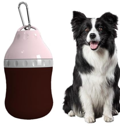 Bouteille d'eau pour Chien Portable, Bol d'eau Portable pour Chien | Tasse de Voyage pour Chat avec - Fournitures pour Animaux de Compagnie de 400 ML, Bouteille d'eau Portable pour Chiens