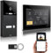 GVS - IP Video Türsprechanlage mit Türöffner, RFID Zugang, HD Kamera, 1x 7 Zoll Monitor & App - Smarte Video Türklingel mit Kamera & Gegensprechanlage für 1 Familienhaus (AVS4284A)