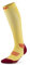 CEP - Lange Laufsocken mit Kompression für Damen, Core 5.0 Tall, Größe III/M / 32-38cm Wadenumfang, marigold/burgunder
