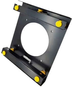 FANSHINUO 8,9 cm (3,5 Zoll) Festplatten-Stoßdämpferhalterung für PC-Gehäuse, 8,9 cm (3,5 Zoll) Festplatte auf 13,3 cm ROM-Schacht, Montageadapter mit Schraube