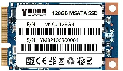 YUCUN MSATA III 128GB Internal Solid State Drive SSD