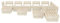 Tidyard 12-TLG. Garten Paletten Lounge Set Gartenmöbel Sofagarnitur Gartensofa Ecksofa Lounge Gartengarnitur Sitzgarnitur Sitzgruppe Palettenmöbel Europaletten Imprägniertes Fichtenholz