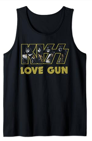 Kiss – Love Gun Logo Tank Top