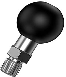 Adaptateur de Boule de Montage de Boule de 1 pour Moto, VTT, rétroviseur, vis à tête sphérique 3/8-16, Compatible avec Les Supports RAM (SZ-3/8 * 1